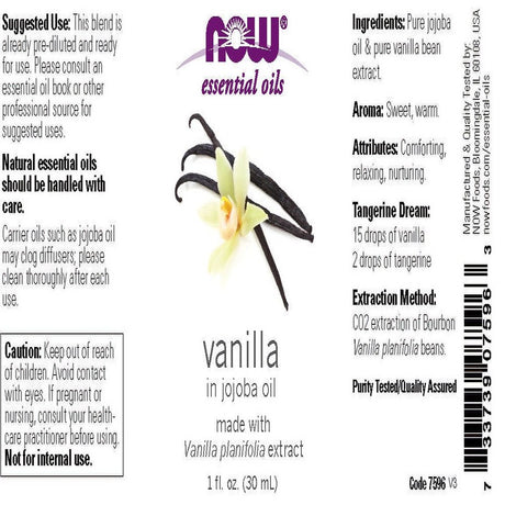 Vanilla Oil Blend - 1 Fl. Oz.