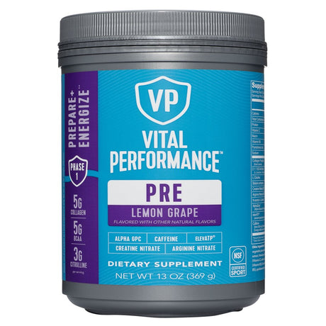 Vital Proteins, Vital Performance Pre, Lemon Grape, 13Oz