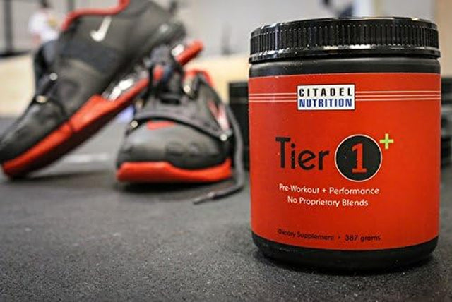 Tier 1 plus Preworkout / Performance Supplement (387G)