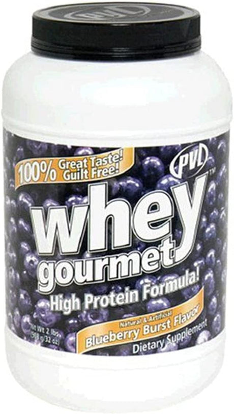 PVL Whey Gourmet High Protein Shake, Blueberry Burst, 32 Ounces