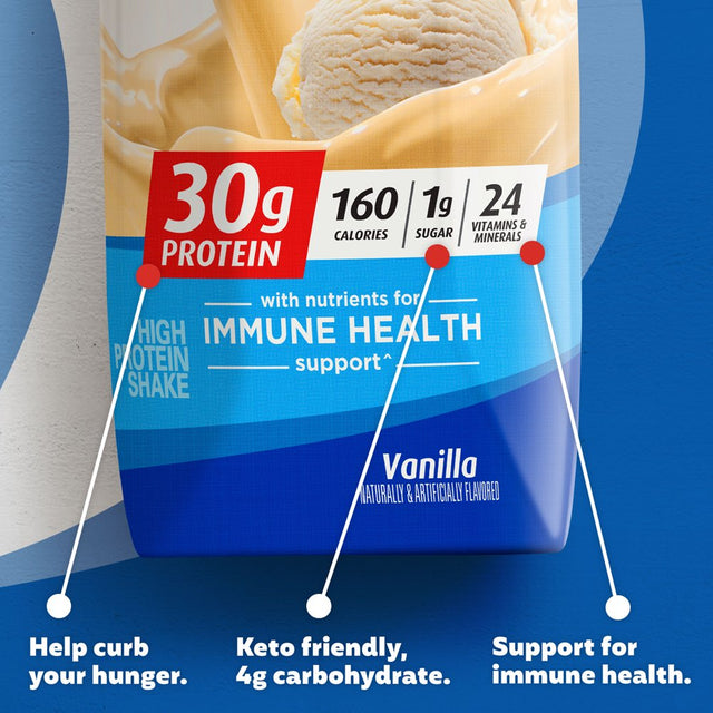 Premier Protein Shake, Vanilla, 30G Protein, 11 Fl Oz, 4 Ct