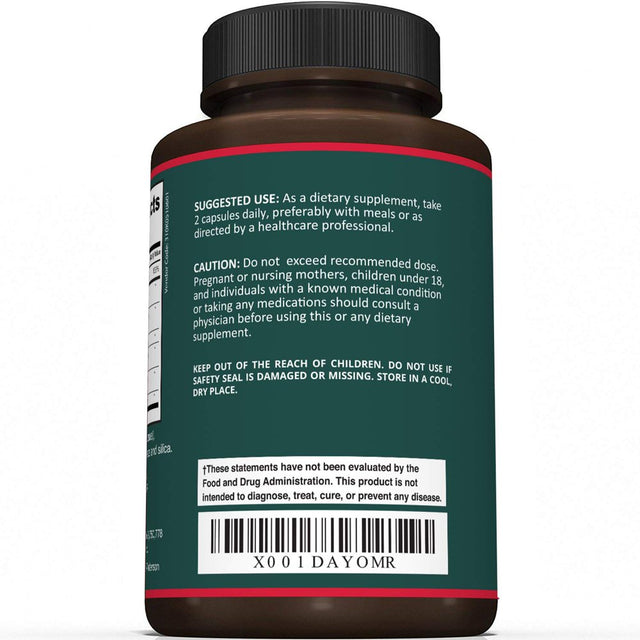 Premium Uric Acid Support Supplement - Uric Acid Cleanse & Kidney Support - Includes Tart Cherry, Chanca Piedra, Celery Extract & Turmeric - Uric Acid Support Formula - 60 Veggie Capsules