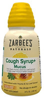 4 Pack - Zarbee'S Naturals Cough Syrup + Mucus Reducer, Dark Honey & Lemon, 8 Oz