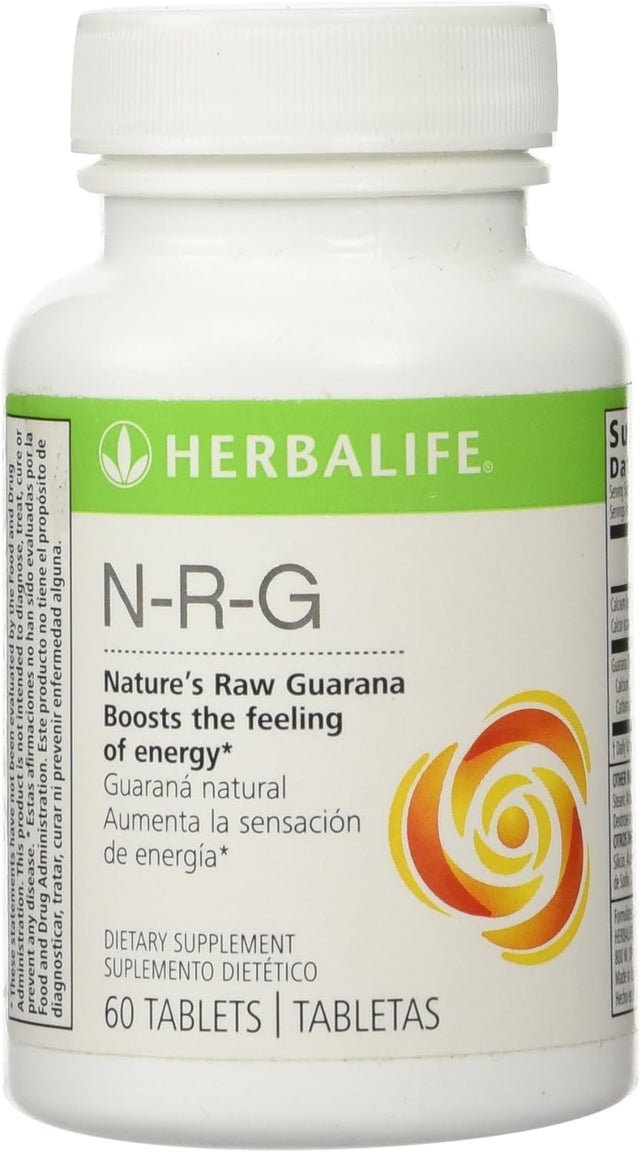 Herbalife N-R-G NATURE'S RAW GUARANA TABLETS