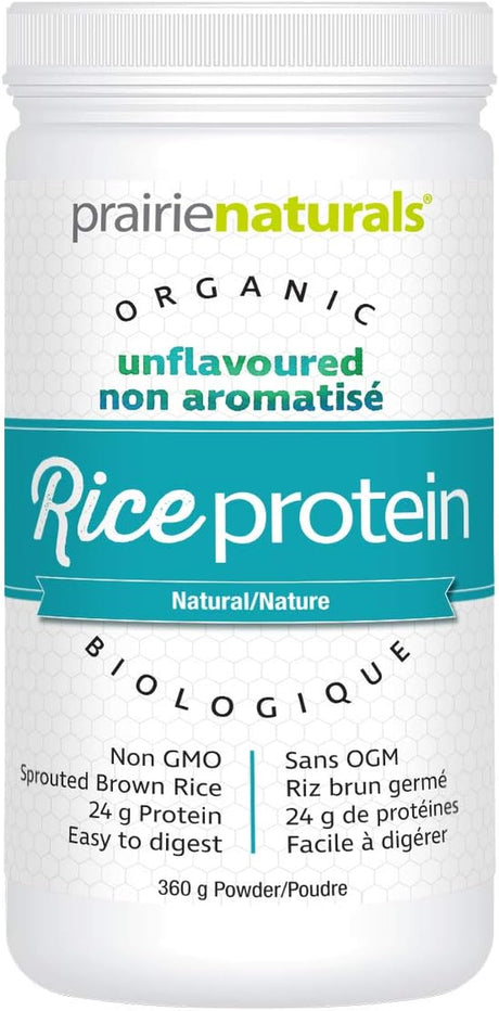 Prairie Naturals Organic Sprouted Brown Rice Protein Natural, 12.7 Ounce