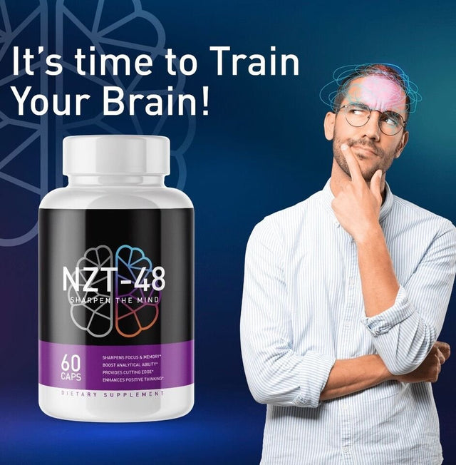 NZT-48 Brain Performance Support Capsules - 120 Capsules