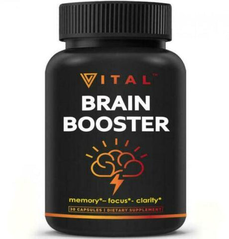 Vital Nootropics Booster Brain Supplement - 30 Capsules