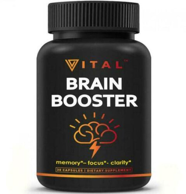 Vital Nootropics Booster Brain Supplement - 30 Capsules