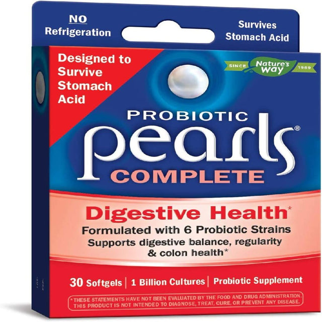 Aypanxi Probiotic Pearls Complete 1 Billion Live Cultures 30 Softgels