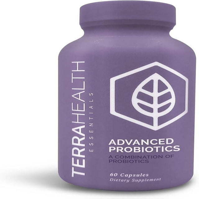 Terra Health Essentials® Advanced Probiotics | Bacillus Coagulans Probiotic Supplement (1 Pack, 60 Capsules)