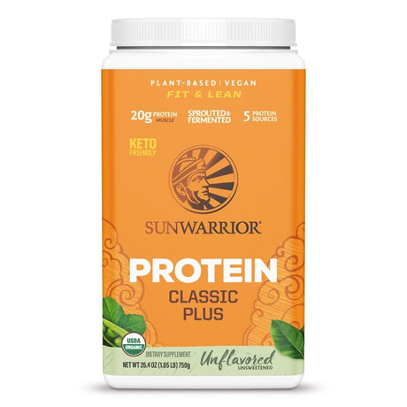 Sunwarrior Classic plus Protein Natural -- 1.65 Lbs