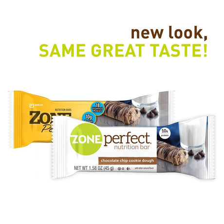 Zone Perfect Chocolate Chip Cookie Dough 5Ct (2 Pack)