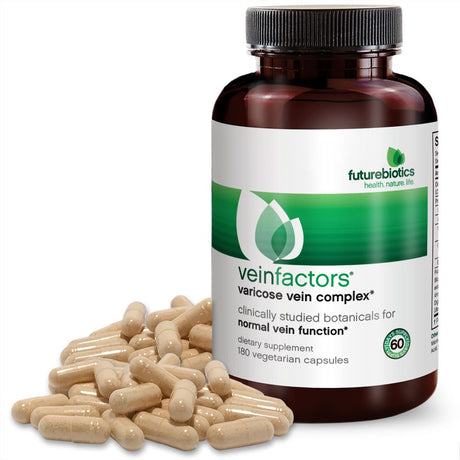 Veinfactors, Varicose Vein Complex, 180 Vegetarian Capsules, Futurebiotics