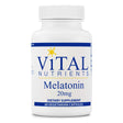 Vital Nutrients - Melatonin (Melatonina) - Sleeping Aid - Supports the Body'S Natural Sleep Cycle - 60 Capsules per Bottle - 20Mg