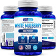 We like Vitamins White Mulberry Supplement Blood Sugar Support Appetite Suppressant 200 Capsules