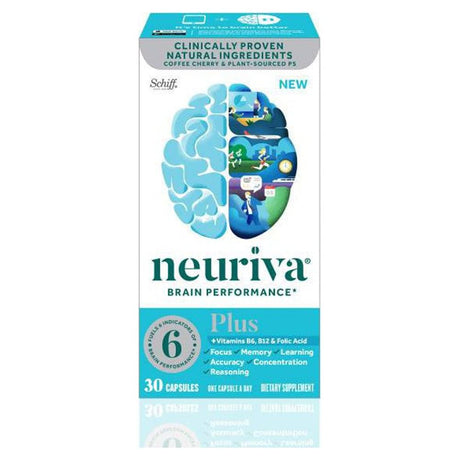 Neuriva Brain Performance plus Capsules - 30.0 Ea (Pack of 10)