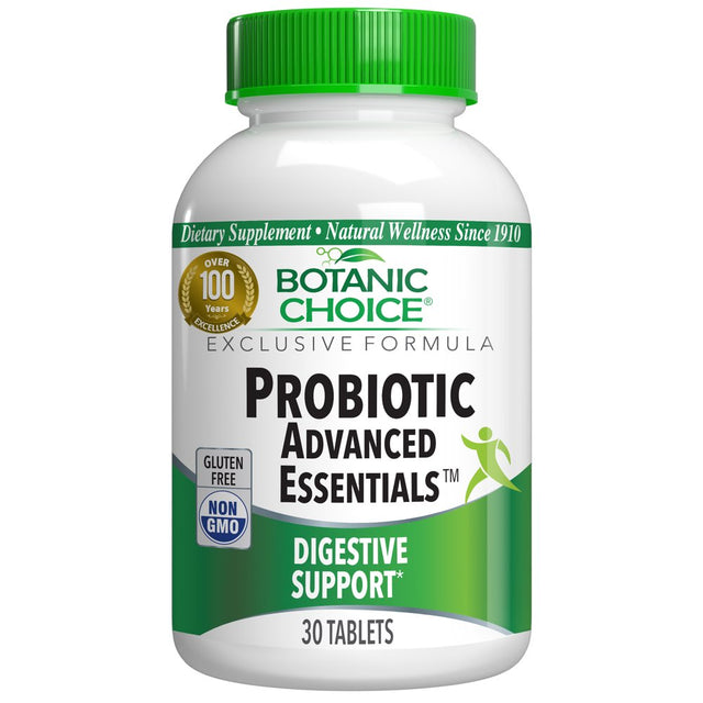 Botanic Choice Probiotic Advanced Essentials™ Digestive Dietary Supplement, 30 Tablets