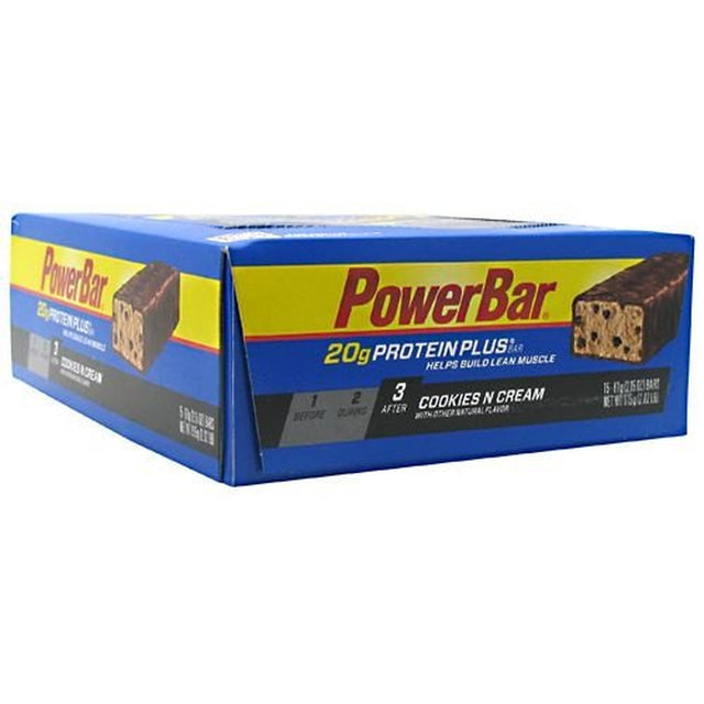 Powerbar Protein plus Bars Vanilla - 15 Bars