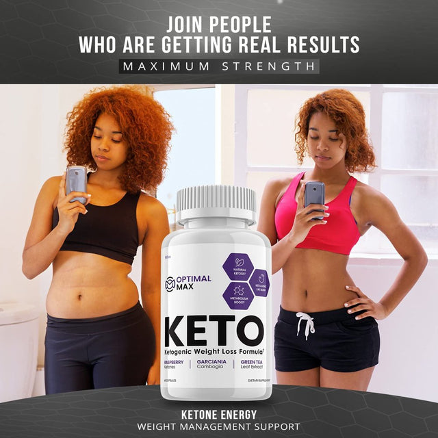 Optimal Max Keto Pills Advanced Ketogenic Support 60 Capsules