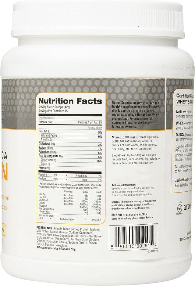 Nogii Protein Powder Vanilla Bean, 1.4 Pound