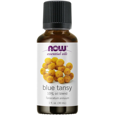 Now Essenial Oils Blue Tansy 10% Oil Blend -- 1 Fl Oz