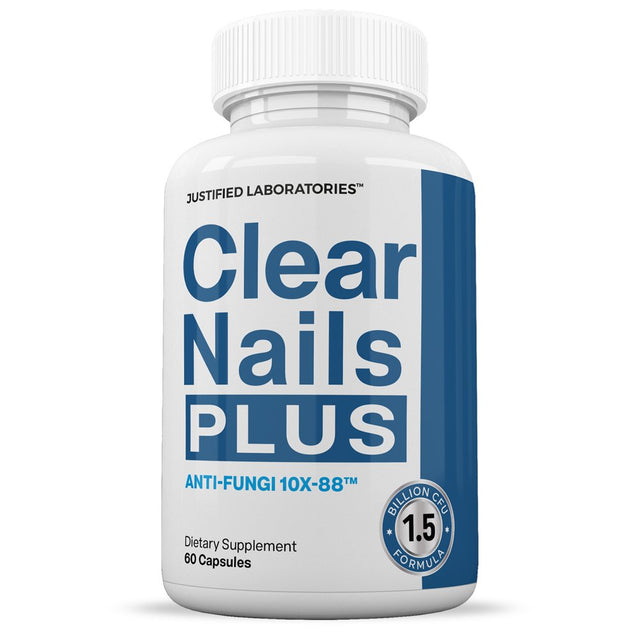 Clear Nails 1.5 Billion CFU Probiotic Nail Support 60 Capsules