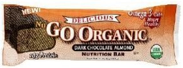 Nugo Dark Chocolate Almond Bar, 1.7-Ounce (Value Bulk Multi-Pack)