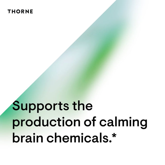 Thorne Theanine, 200Mg of L-Theanine, Support a Healthy Stress Response, Relaxation, and Focus, Increases Brain Alpha-Wave Production, 90 Capsules