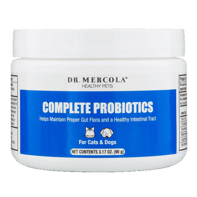 Dr. Mercola Complete Probiotics for Cats & Dogs 58 Billion Cfu 3.17 Oz Pwdr