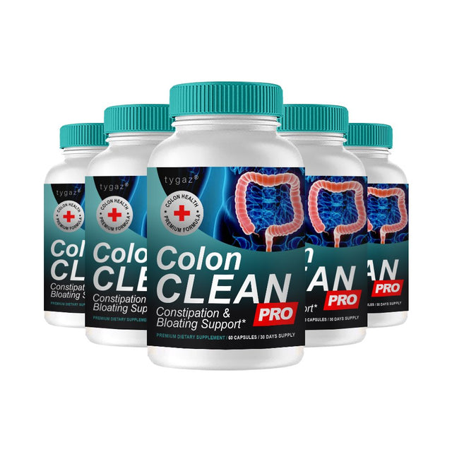 (5 Pack) Colon Clean Pro Capsules - Colon Clean Pro Dietary Capsules