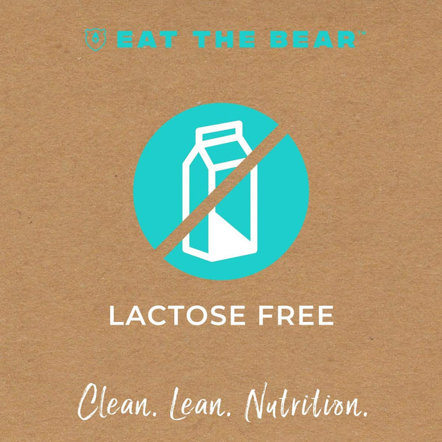 Eat the Bear, Whey Isolate Protein Powder, Keto Friendly Protein Powder, 100 Calories, All Natural, Gluten Free (25 Servings, Cinnamon Bun)