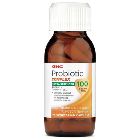 GNC Probiotic Complex Extra Strength with 100 Billion Cfus | for Heightened