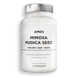 Amen Mimosa Pudica Seed, 2-Month Supply, Organic Mimosa Pudica, Vegan Plant Supplement, 120 Ct