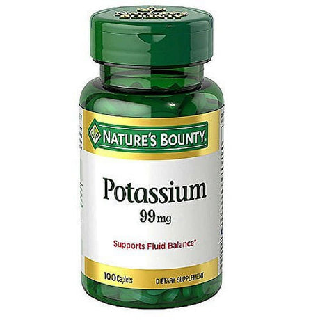 "Nature'S Bounty Potassium Essential Nutrient Fluid Balanced, 100Ct, 2-Pack"