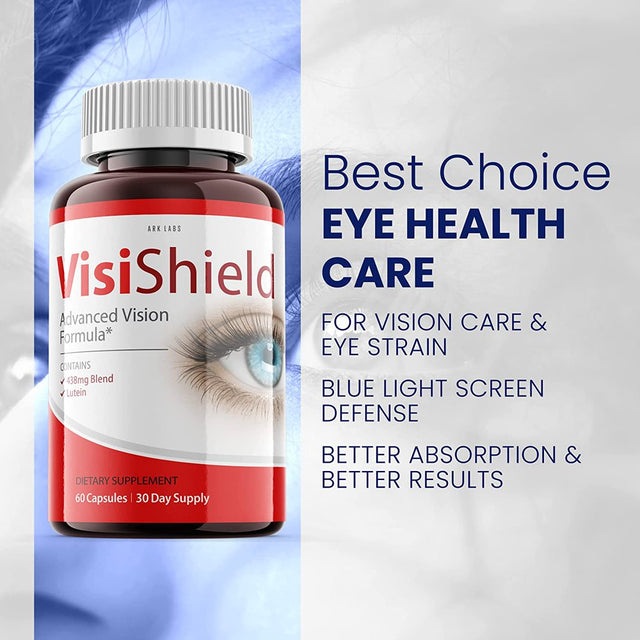 (1 Pack) Visishield - New Advanced Revolutionary Vision Matrix Formula - Supports Healthy Vision - Supplement for Eyes Sight - 60 Capsules