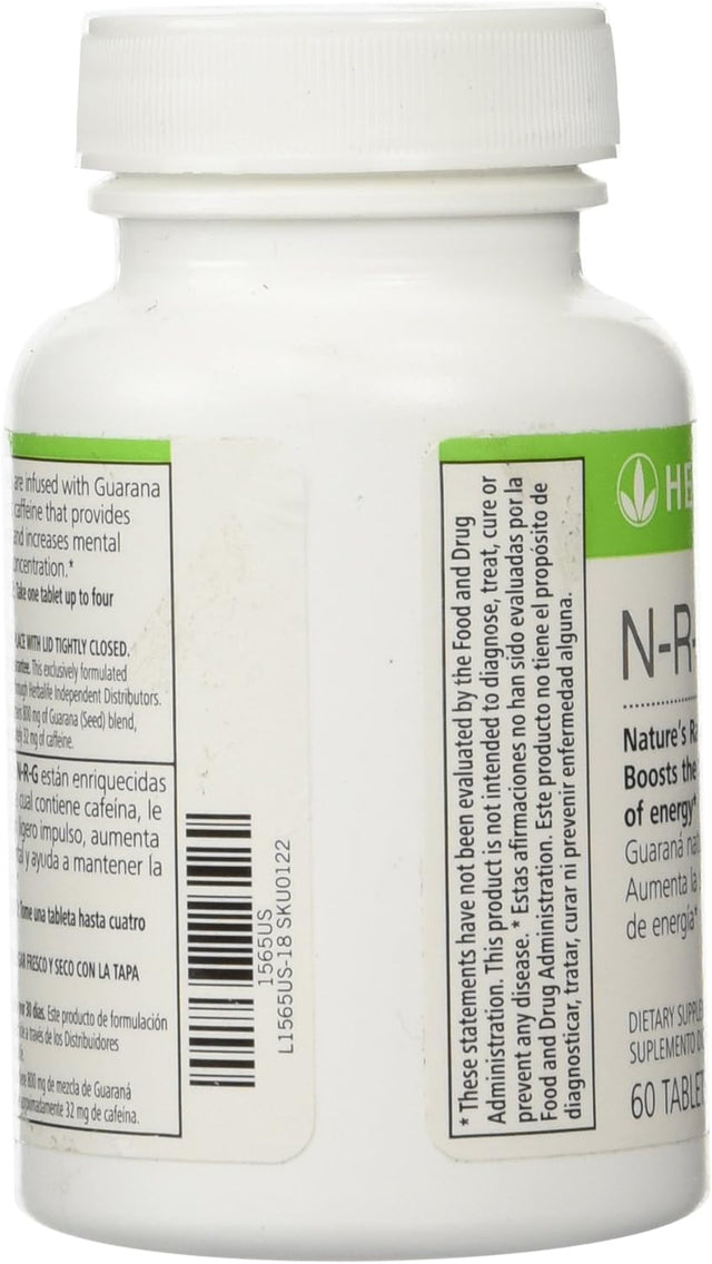 Herbalife N-R-G NATURE'S RAW GUARANA TABLETS