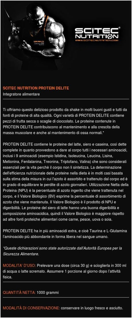 Scitec Nutrition Protein Delite - Alpine Milk Chocolate