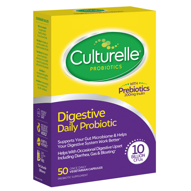 Culturelle Digestive Health Daily Probiotic Supplement, 50 Ct