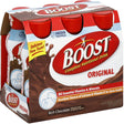 BOOST Nutritional Energy Drinks, Chocolate 8 Oz, 6 Ea (Pack of 2)