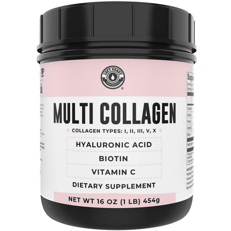 Left Coast Performance Multi Collagen Protein Powder: Women'S Vitamin, Protein & Peptide Supplement for Skin, Hair & Nails - 1 LB