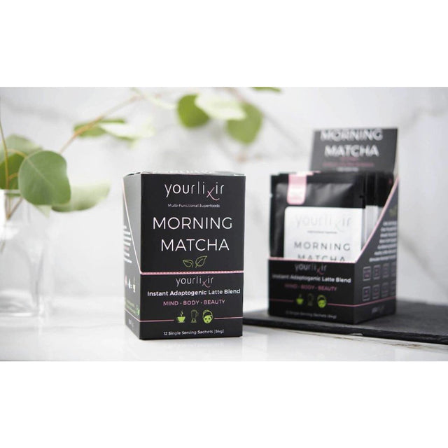 Collagen + Probiotic Morning Matcha Latte Sachets