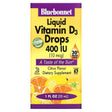 Bluebonnet Nutrition Liquid Vitamin D3 Drops, Citrus, 10 Mcg (400 IU), 1 Fl Oz (30 Ml)