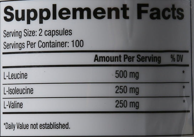 Champion Performance, Performance Bcaas, 200 Capsules