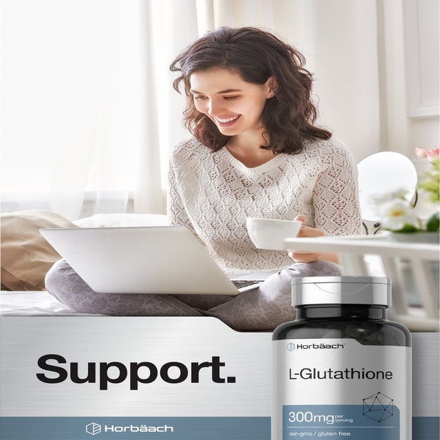 L Glutathione | 300Mg | 60 Capsules | by Horbaach