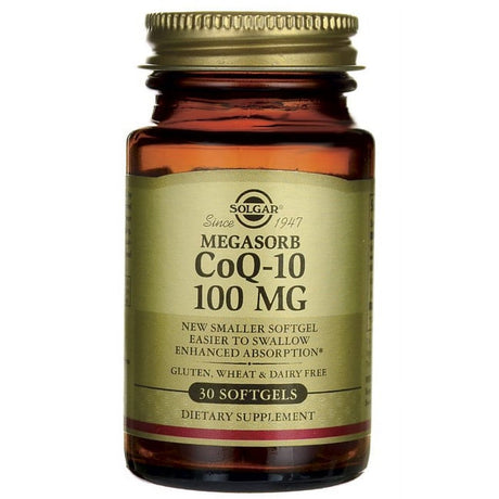 Solgar Megasorb Coq-10 100 Mg 30 Sgels