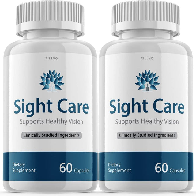 2 Pack Sight Care Supplement Sightcare Vision Pills Vitamin for Eye Sight 120 Capsules