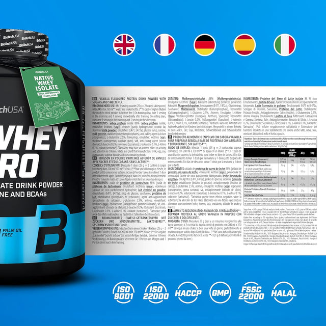 Iso Whey Zero - 5.0 Lbs - Vanilla - Biotech by Biotechusa