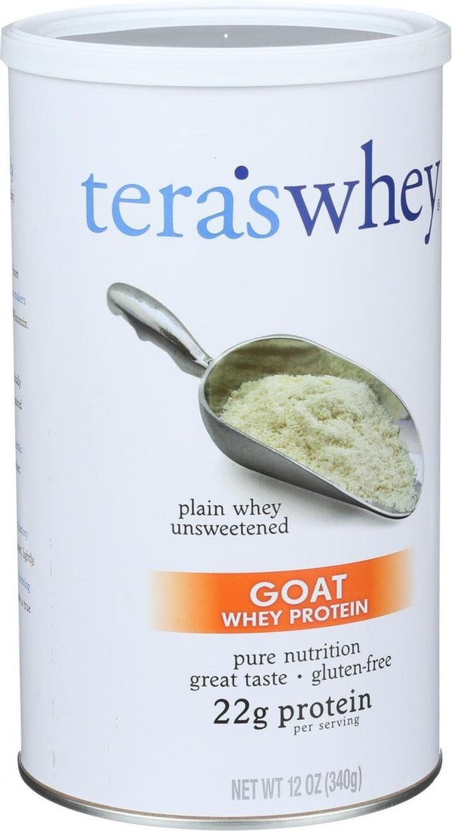 Tera'S: Goat Whey Protein, Plain, 12 Oz12