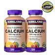 Kirkland Calcium 500 Mg. with D3, 240 Adult Gummies