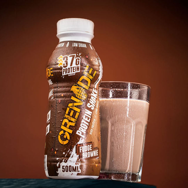 Grenade Carb Killa Fudge Brownie High Protein Shake, 6 X 500 Ml